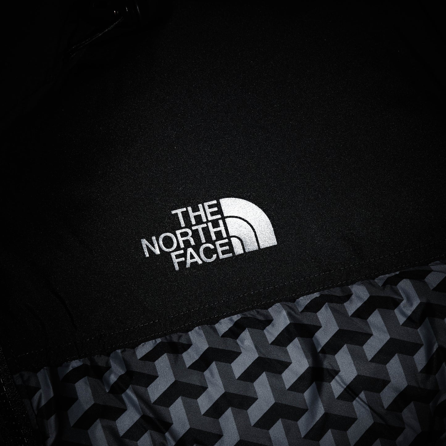 THE NORTH FACE x DOE HEXAGON PRINTED DOWN JACKET