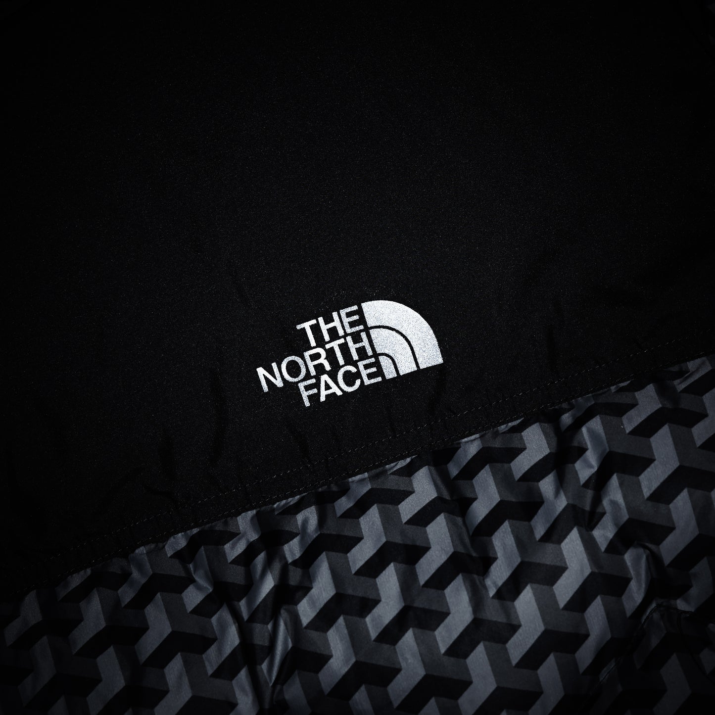 THE NORTH FACE x DOE HEXAGON PRINTED DOWN JACKET