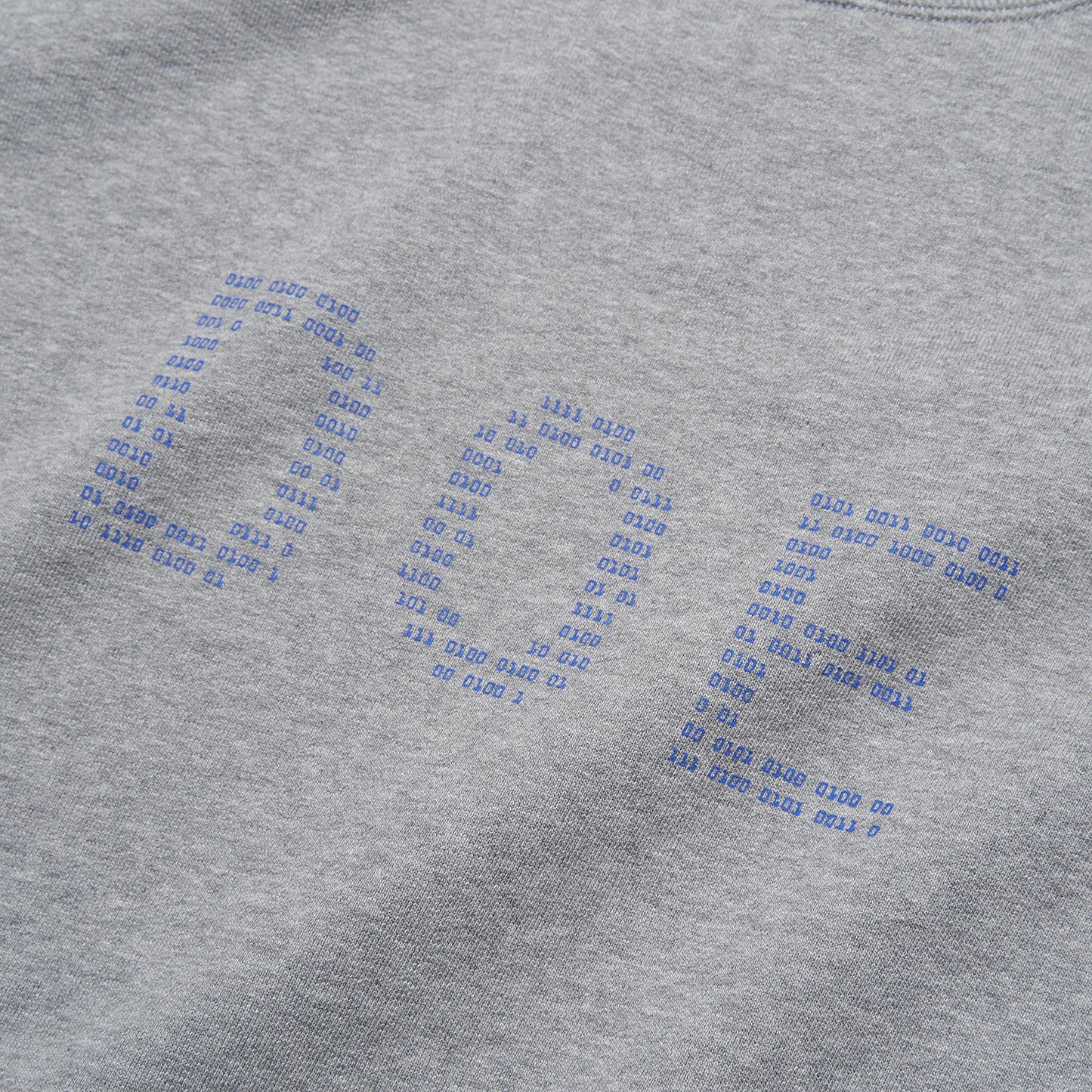 DOE BINARY LOGO CREWNECK