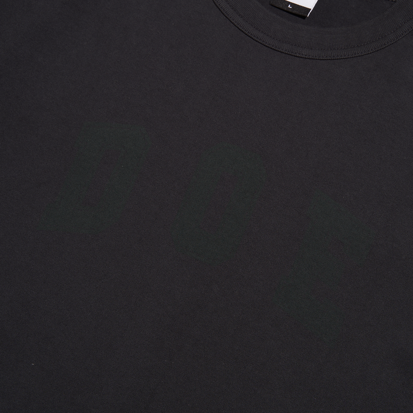 DOE DYED COLLEGE LOGO LS TEE