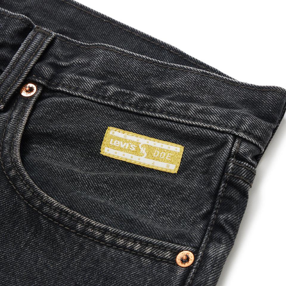 LEVI'S x DOE STAY BAGGY L DARK GREY WASH