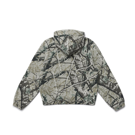 DOE HOODED ZIP-UP JACKET