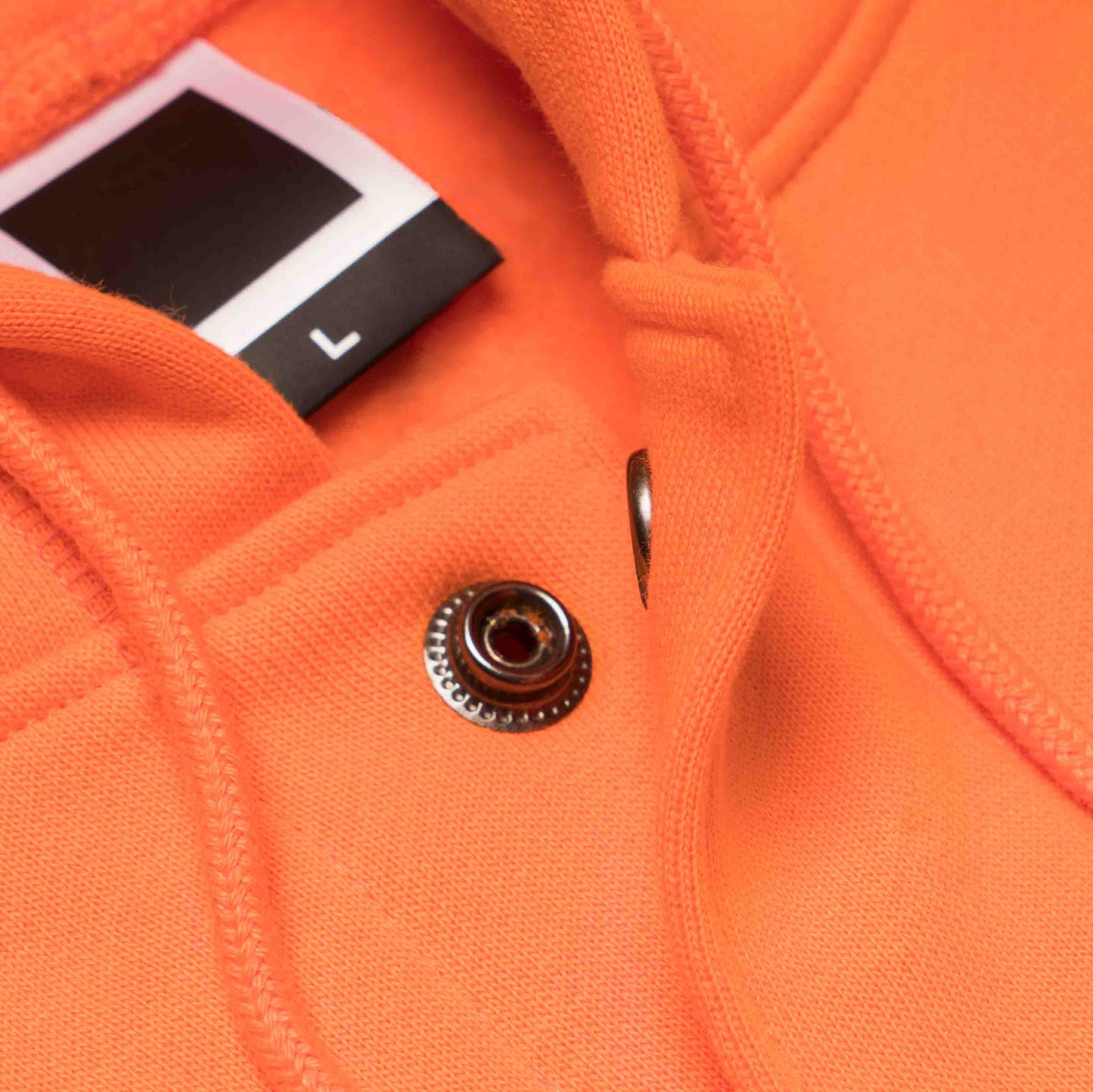 DOE LOGO EST2014 BUTTON HOODIE