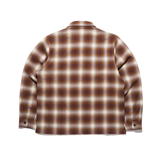 DOE PLAID ZIP SHIRT