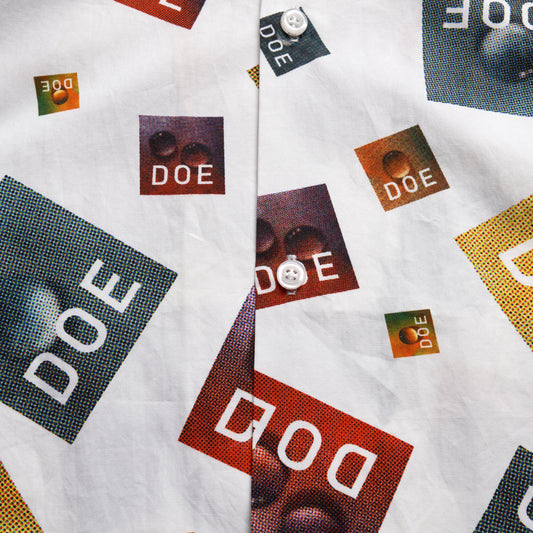 DOE DROP OPEN COLLAR SS SHIRT