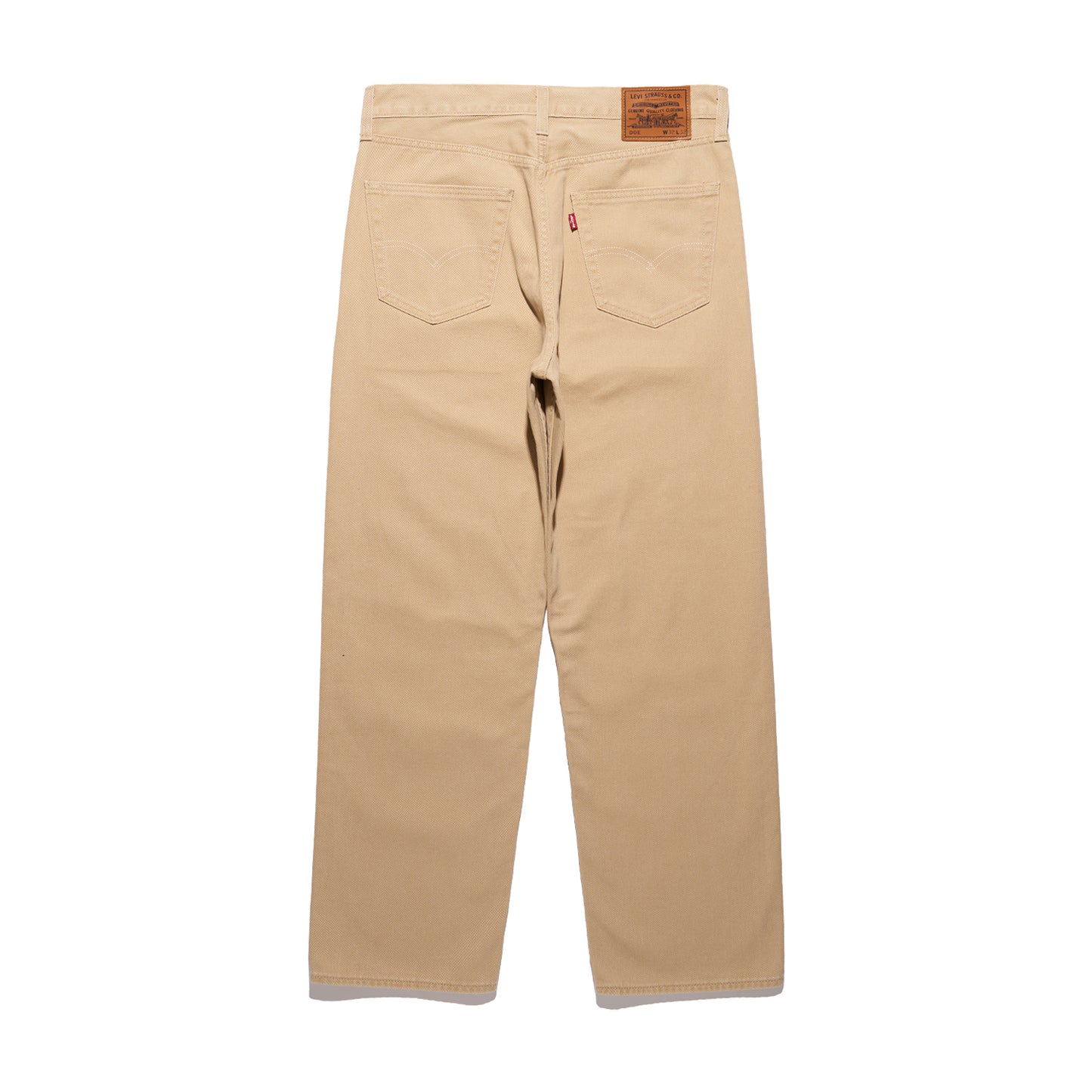 LEVI'S x DOE STAY BAGGY NON DENIM 5 PKT BEIGE