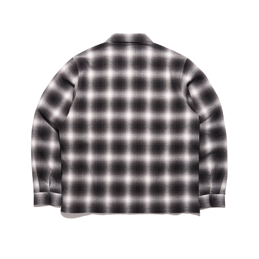 DOE PLAID ZIP SHIRT