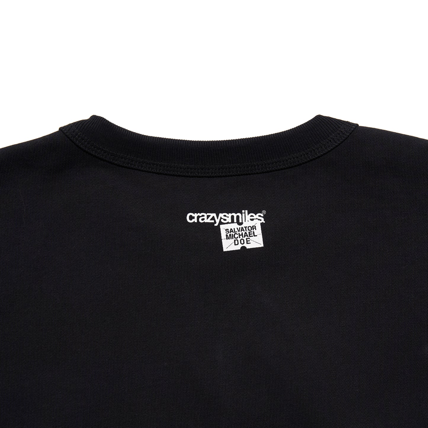 DOE x MICHAEL LAU SQUARE LOGO CREWNECK