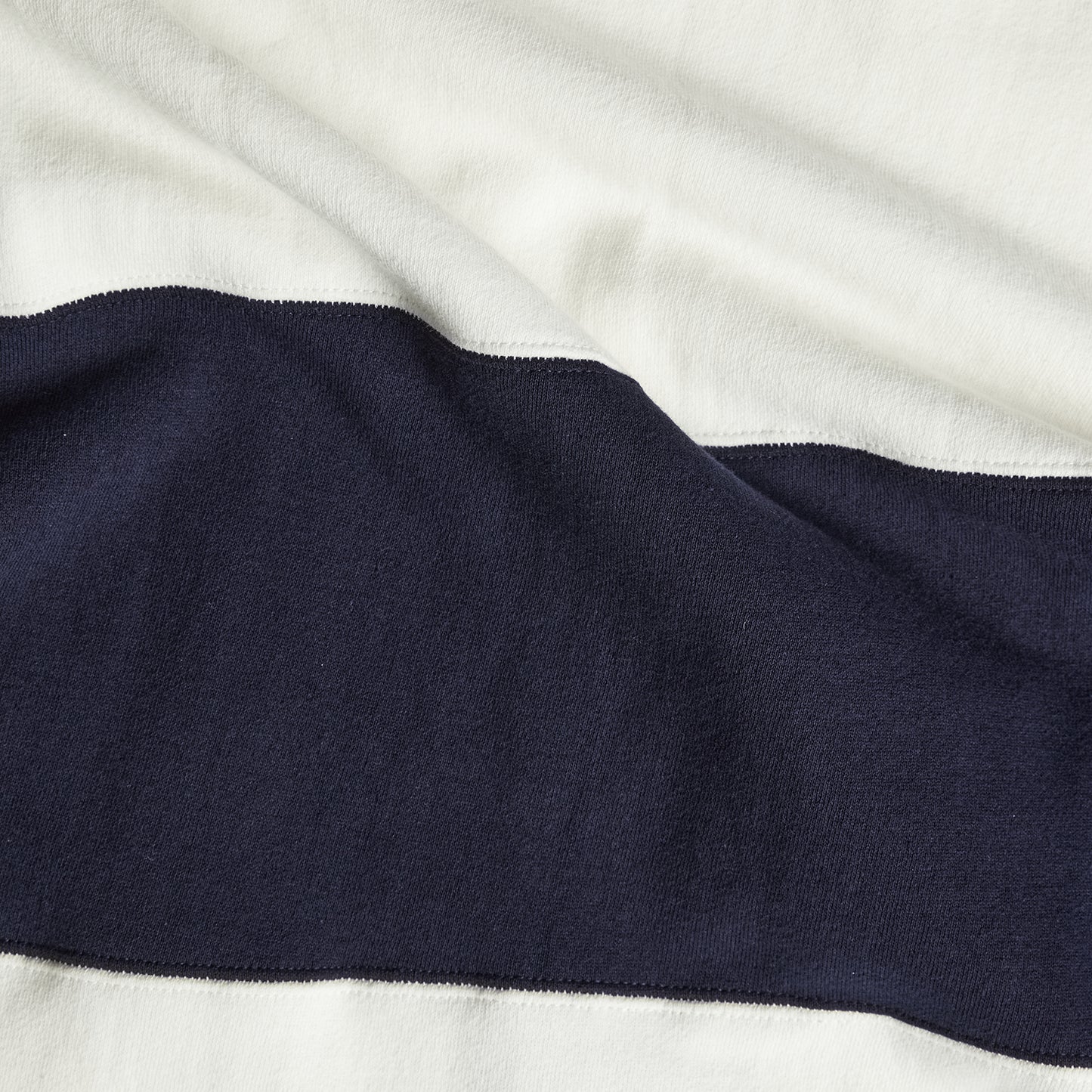 DOE LOGO EMBROIDERY HALF ZIP SWEATER