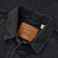 LEVI'S x DOE TYPE II TRUCKER L DARK GREY WASH