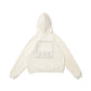 DOE BACK SQUARE LOGO ZIP-UP HOODIE