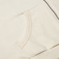 DOE BACK SQUARE LOGO ZIP-UP HOODIE