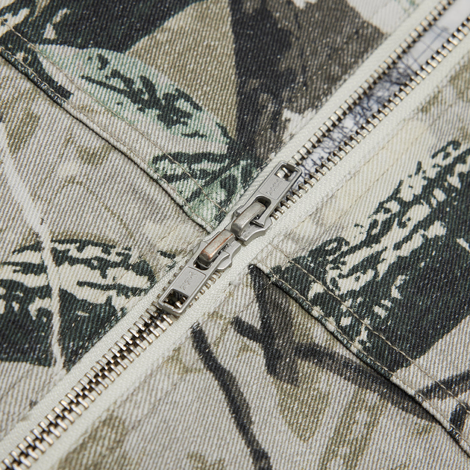 DOE HOODED ZIP-UP JACKET