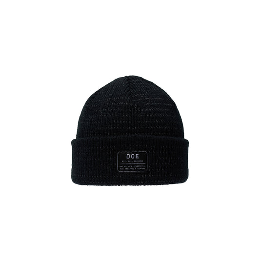 DOE LABEL REFLECTIVE BEANIE