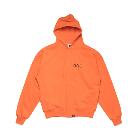 DOE LOGO EST2014 BUTTON HOODIE