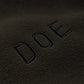 DOE BACK SQUARE LOGO FLEECE JACKET