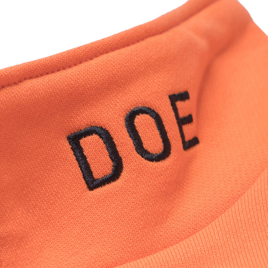 DOE BACK SQUARE LOGO FLEECE JACKET