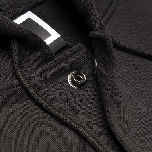 DOE LOGO EST2014 BUTTON HOODIE