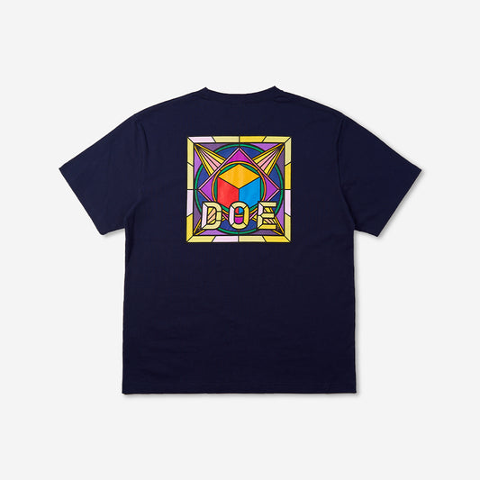 DOE LTBL BACK SQUARE LOGO TEE