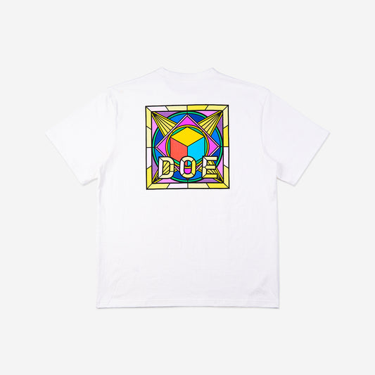DOE LTBL BACK SQUARE LOGO TEE