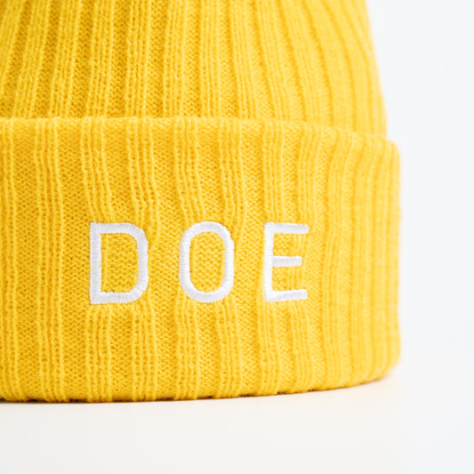 DOE LOGO BEANIE