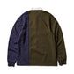 DOE LOGO TRI-COLOR LS POLO