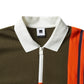 DOE LOGO TRI-COLOR LS POLO