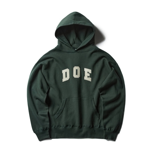 DOE COLLEGE LOGO EMBROIDERY HOODIE