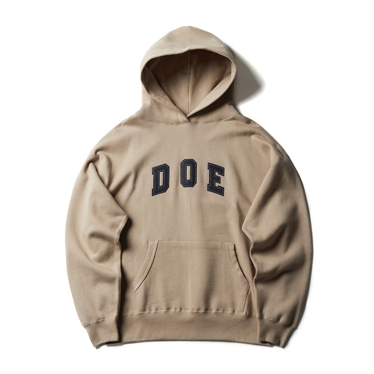 DOE COLLEGE LOGO EMBROIDERY HOODIE