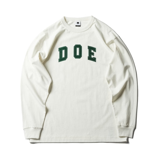 DOE COLLEGE LOGO LS TEE