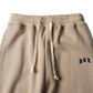 DOE COLLEGE LOGO EMBROIDERY SWEATPANTS