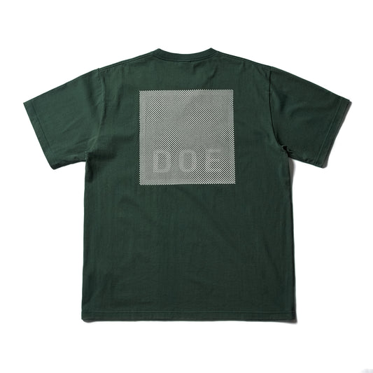 DOE ILLUSION SQUARE LOGO TEE