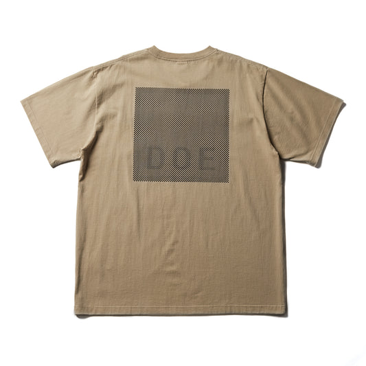DOE ILLUSION SQUARE LOGO TEE